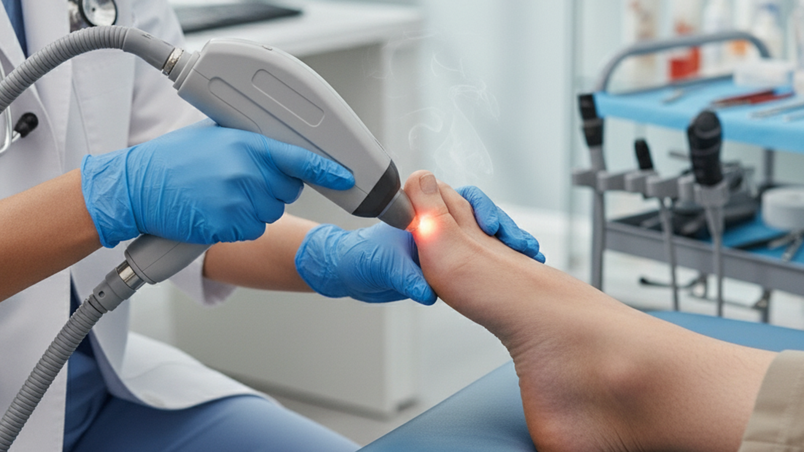👣 Laserterapia: Benefícios na Podologia